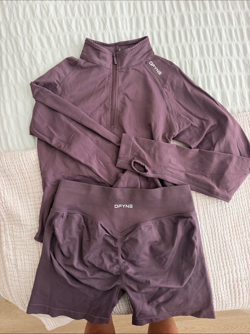 DFYNE IMPACT GRAPE Zippy & Short Set - Picture 1 of 1